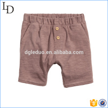 niños hermosos pantalones cortos grises cómodos pantalones cortos causales para bebé